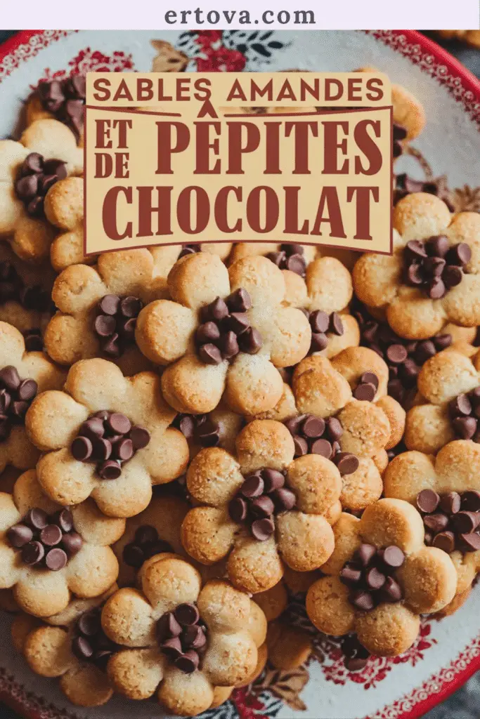 Sablés Amandes et pépites de chocolat