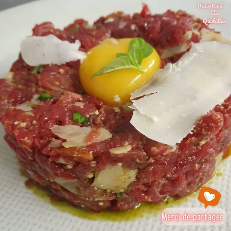 Le Raffinement Du Steak Tartare Au B Uf La Fran Aise Recettes Chef